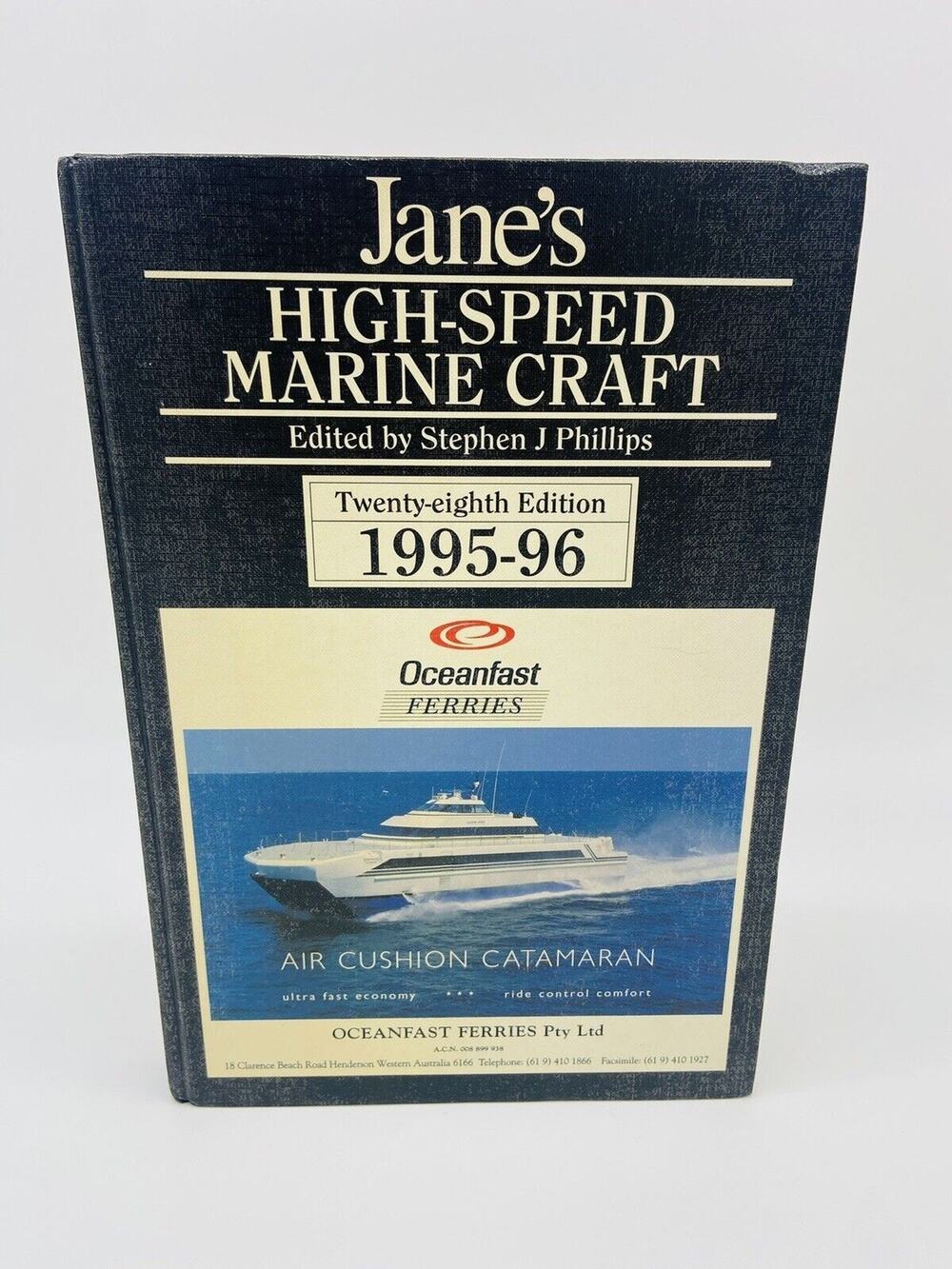 Jane’s High Speed Marine Craft 1995-96 HARDCOVER